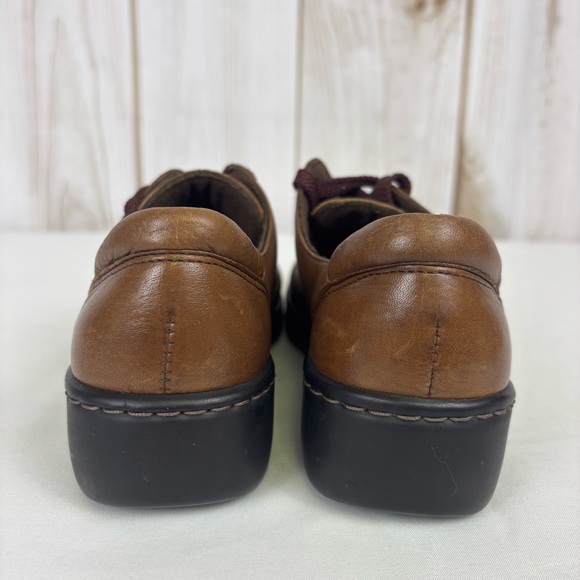 Naturalizer Leather 90’s Y2K Lace Up Comfort Oxford Dressy Shoes Brown Size 6.5 - Picture 10 of 15